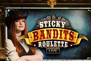 Sticky Bandits Roulette Live - KISS69