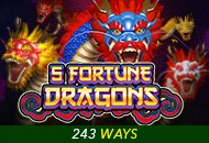 Spadegaming : 5 Fortune Dragons - KISS69