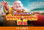 Spadegaming : Great Stars SA - KISS69